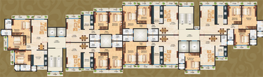 Floor Plan of Konark Alpha Residency in Borivali West, Mumbai - Image 273469
