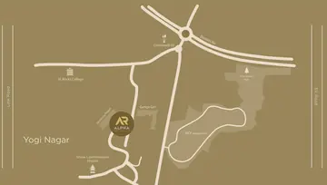 Location of Konark Alpha Residency - Image 273468