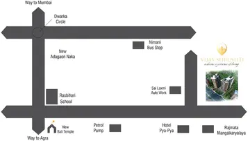 Location of Jay Vijay Shrushti - Image 228302