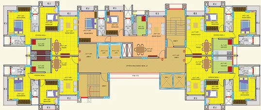 Floor Plan of Lloyds Imperial in Dombivli, Thane - Image 242353
