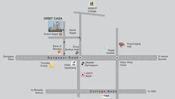 Location of B Orbit Casa - Image 228664