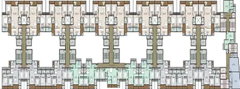 Floor Plan of Bhagwati Park View in Nerul, Navi Mumbai - Image 238370