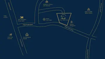 Location of Bhavik The Empire - Image 229145