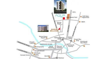 Location of Bhavik Aqua - Image 229119