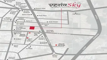 Location of Rajvi Vedant Sky - Image 126660