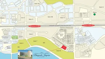 Location of Bhagwati Imperia - Image 238364
