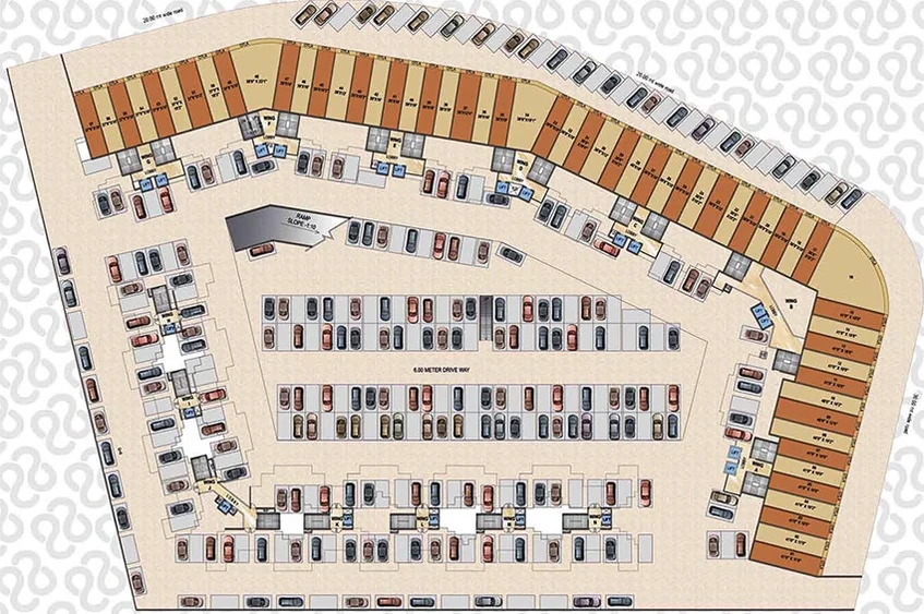 Master Plan of Shelaji Silver Crest in Kamothe, Navi Mumbai - Image 256742
