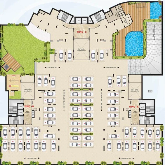 Master Plan of Bhagwati Bay Bliss in Ulwe, Navi Mumbai - Image 238381