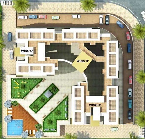 Master Plan of Bhagwati Sky Oasis in Ulwe, Navi Mumbai - Image 238437