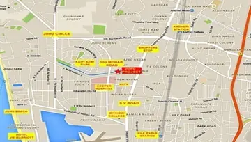 Location of Zodiac 45 Juhu Residency - Image 275023