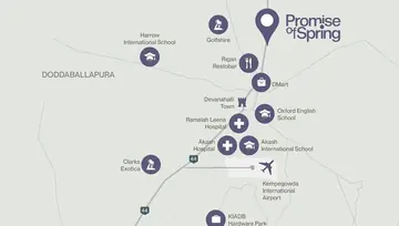 Location of Assetz Promise of Spring - Image 274669