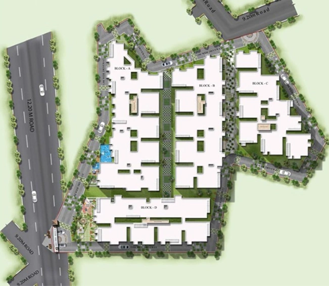 Master Plan of Shravanthi Prakruti in Electronic City, Bangalore - Image 230923
