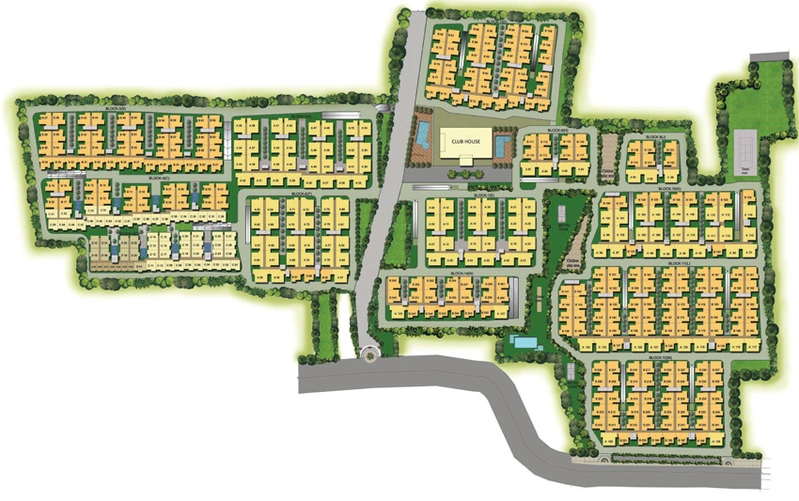 Master Plan of GM Infinite E City in Electronic City, Bangalore - Image 230782