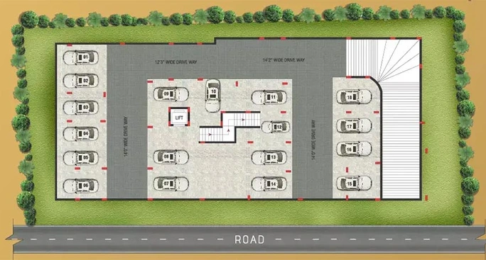 Master Plan of Abhee Sunrise in Haralur, Bangalore - Image 230717