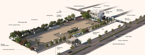 Master Plan of Greenfinch Habitat in Attibele, Bangalore - Image 230736