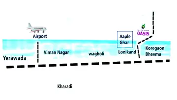 Location of Shri Krushna Oasis - Image 229240