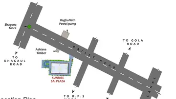 Location of Sunrise Sai Ozone Plaza - Image 262089