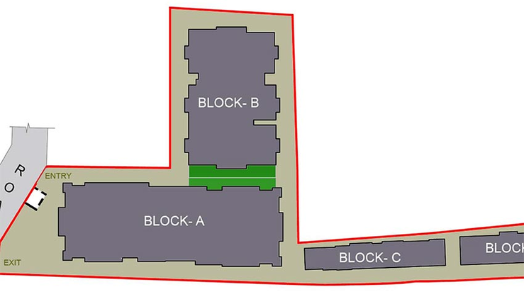 Master Plan of Sunrise Sai Plaza in Bailey Road, Patna - Image 246813