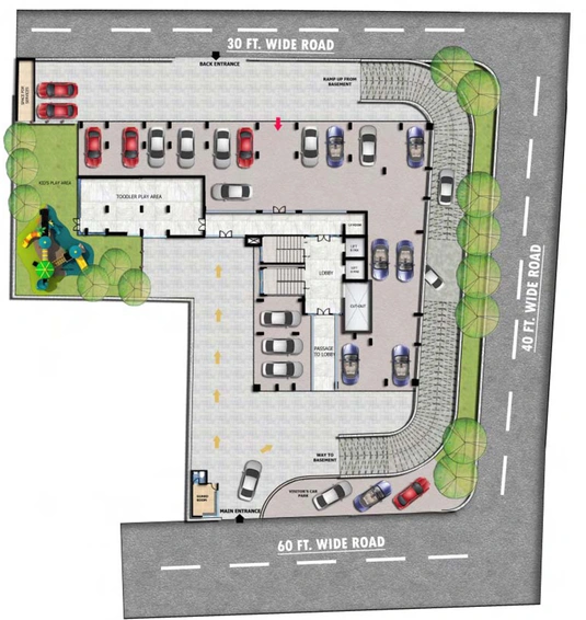 Master Plan of KGK The Oasis in Malviya Nagar, Jaipur - Image 120236