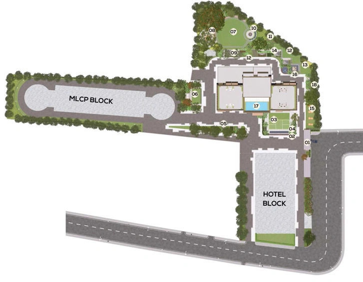 Master Plan of Srijan Palladina in EM Bypass, Kolkata - Image 232931