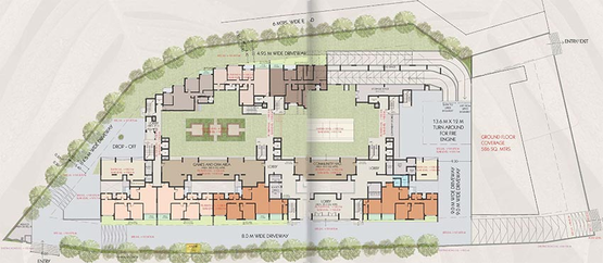 Master Plan of Bhagwati Heritage in Kamothe, Navi Mumbai - Image 238413