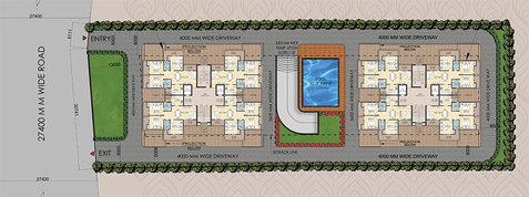 Master Plan of RD Sushila Complex in Aiims Road, Patna - Image 246779