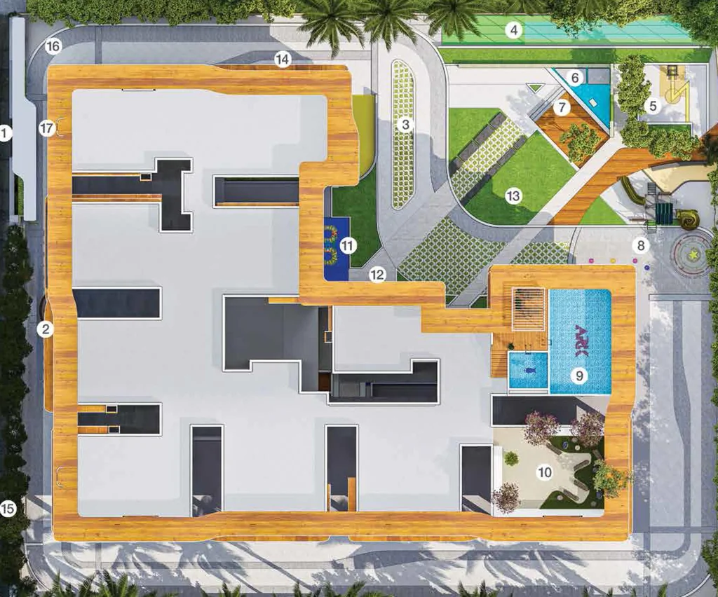 Master Plan of Ark Kushak in Uppal, Hyderabad - Image 313655