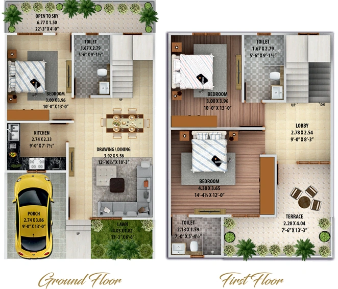 3 BHK House/Villa in Auric The Century Park in Bhankrota, Jaipur - Image 769663