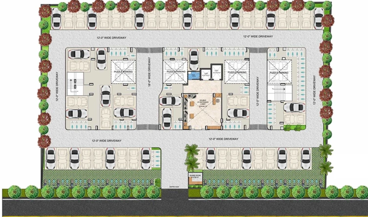 Master Plan of Sankalp Alexa Homes in Jagatpura, Jaipur - Image 119519