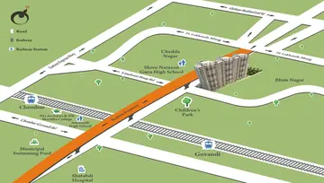Location of Satra Eastern Heights - Image 277409