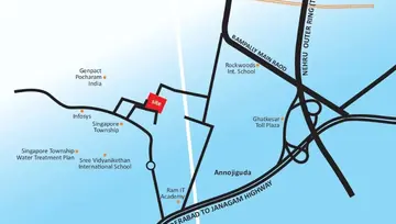 Location of Anuhar Apple Tower - Image 235992