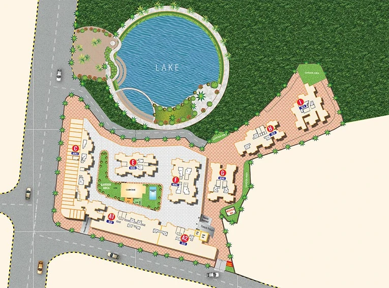 Master Plan of Manohar Vikas Shreeji Paraiso in Badlapur East, Thane - Image 252075