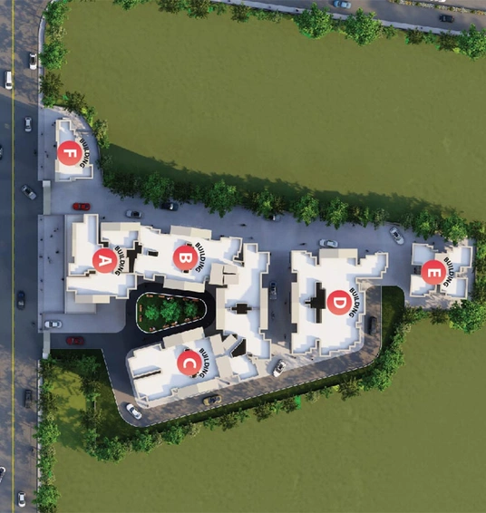 Master Plan of Shreeji Square in Badlapur West, Thane - Image 252170