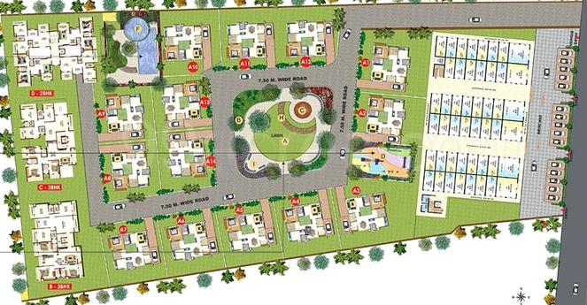 Master Plan of Kedar Deolali Plaza in Deolali Gaon, Nashik - Image 229482