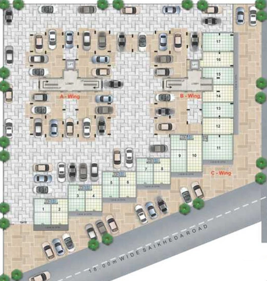 Master Plan of Kedar Hari Amrut in Laxman Nagar, Nashik - Image 229488