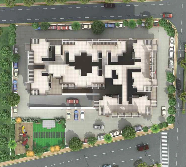 Master Plan of Konark Yashoda Aangan in Thergaon, Pune - Image 119641