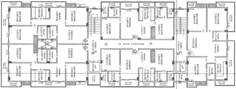 Floor Plan of Vineet Jasolal Sheela Enclave in Danapur, Patna - Image 246972