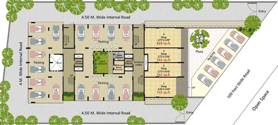 Master Plan of Mahalaxmi Marigold in Ambad, Nashik - Image 230000