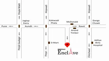 Location of Bahirat Deepali Enclave - Image 119727
