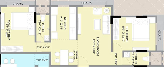 2 BHK Flat in Bali Chandan Hira in Goregaon West, Mumbai - Image 849502