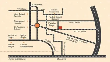 Location of Aashish Aamor - Image 127869