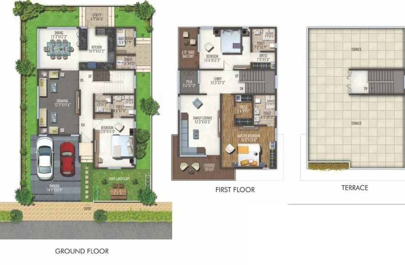 3 BHK House/Villa in Anvita Amari in Kollur, Hyderabad - Image 837735