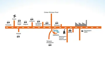 Location of Maple Aapla Ghar Shikrapur - Image 278700