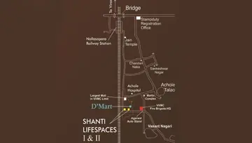 Location of Sheth Shanti Lifespaces 1 - Image 229447