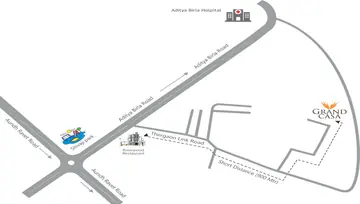 Location of Konark Grand Casa - Image 127560