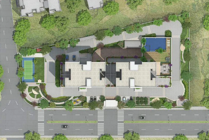 Master Plan of Forest Edge in Kharadi, Pune - Image 278710