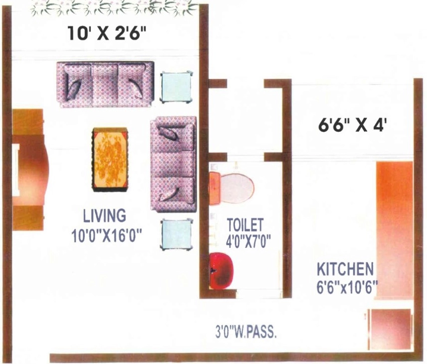 1 RK Studio Apartment in K Talsania Sundar Darshan in Malad West, Mumbai - Image 881135