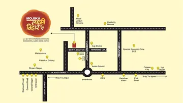 Location of Mojika Laxmi Vihar - Image 119740