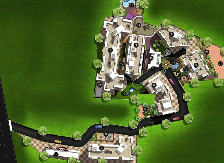 Master Plan of Kohinoor Maxciti in Ambernath East, Thane - Image 241753