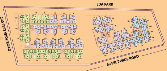 Master Plan of Elegant Vaishali Utsav in Vaishali Nagar, Jaipur - Image 127882